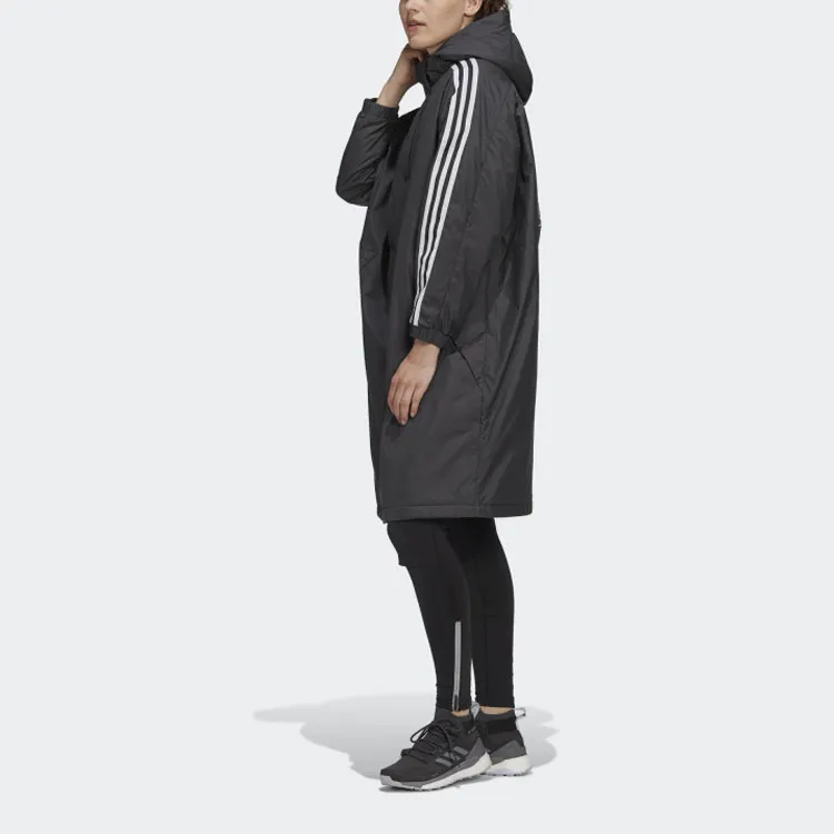 Adidas Puffer Jackets Women's Black-4