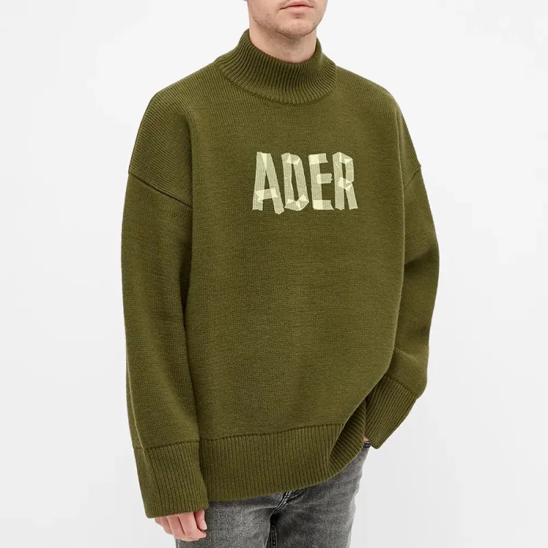ADER ERROR Sweaters Unisex Khaki-2