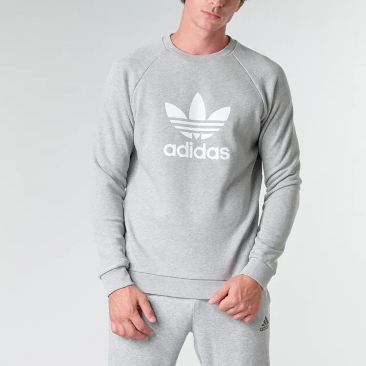 Adidas Originals Sweatshirts Men Light Gray-1