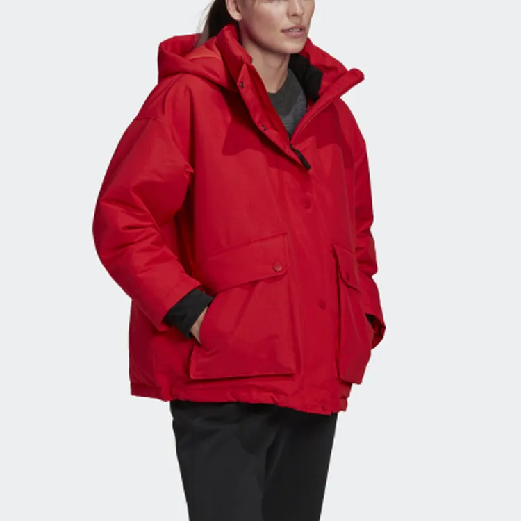 Adidas Down Jacket Winter Women's Light Scarlet-5
