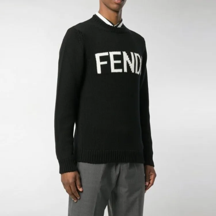 FENDI Sweaters Men Black-4