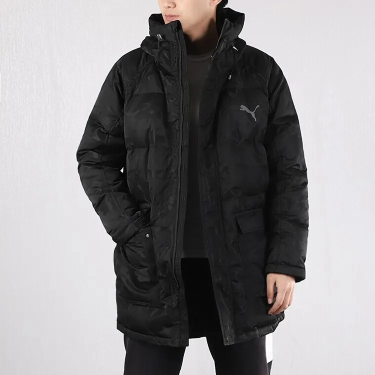 PUMA Down Jackets Men Black-3