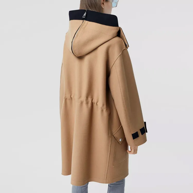 Burberry Coats Women's Orange-2