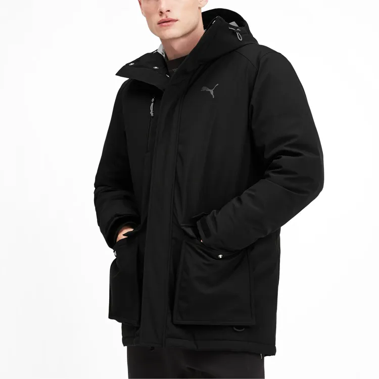 PUMA Down Jackets Men Black-2