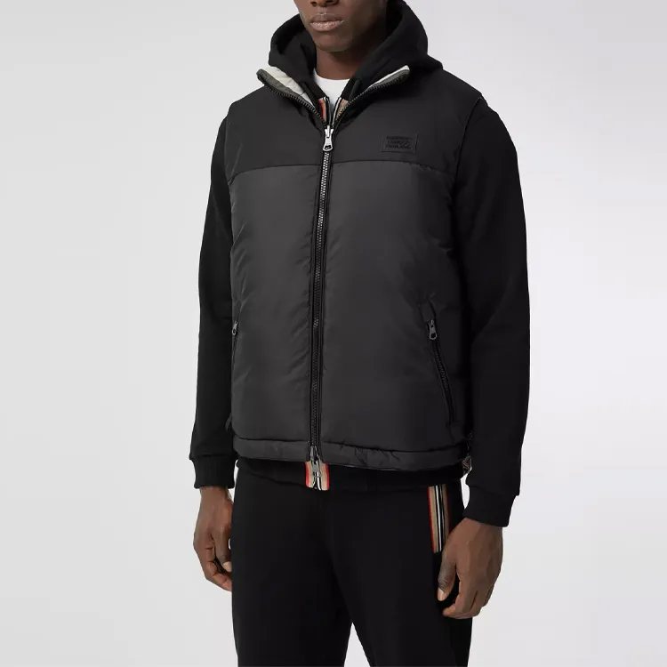 Burberry Reversible Check Nylon Puffer Gilet-2