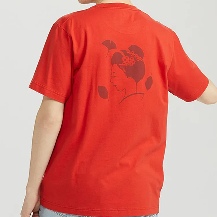 UNIQLO T Shirt Men's Orange Brown-3