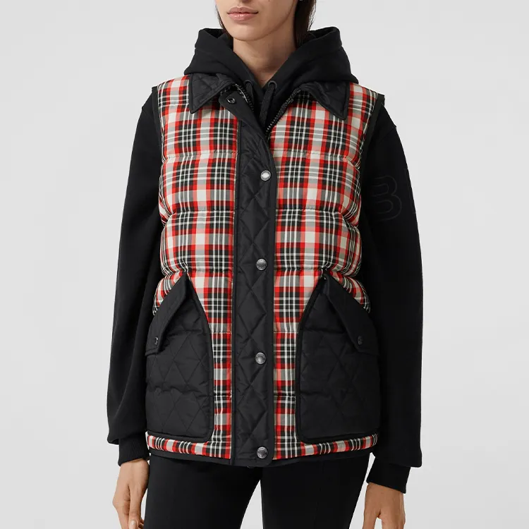 Burberry Vests Women's Bright Red-3