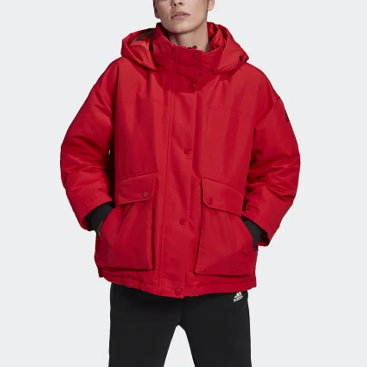 Adidas Down Jacket Winter Women's Light Scarlet-2