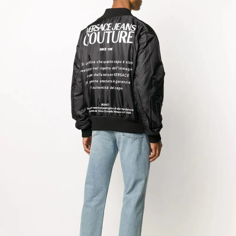 VERSACE JEANS COUTURE Jacket Men's Black-5