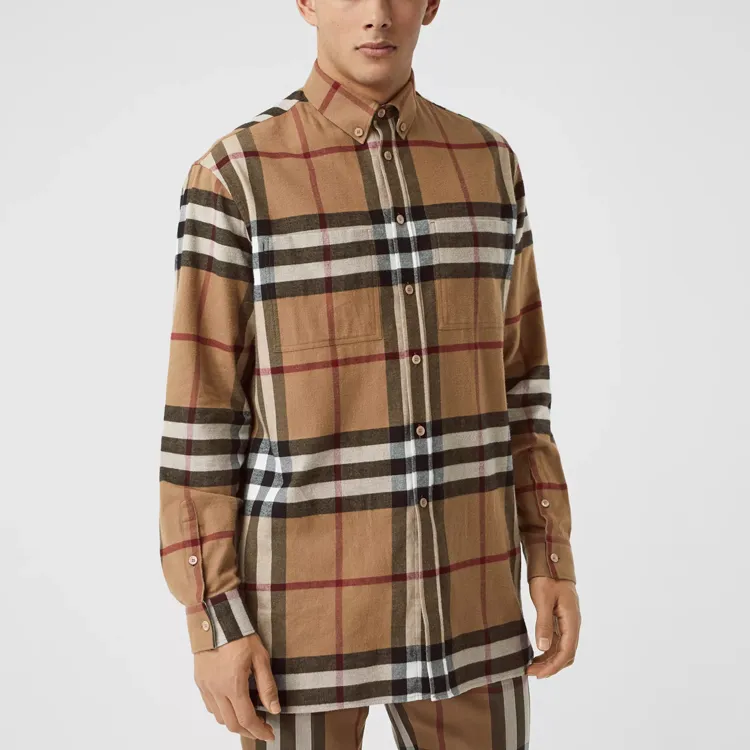 Burberry Shirt Men's Birch Brown-2