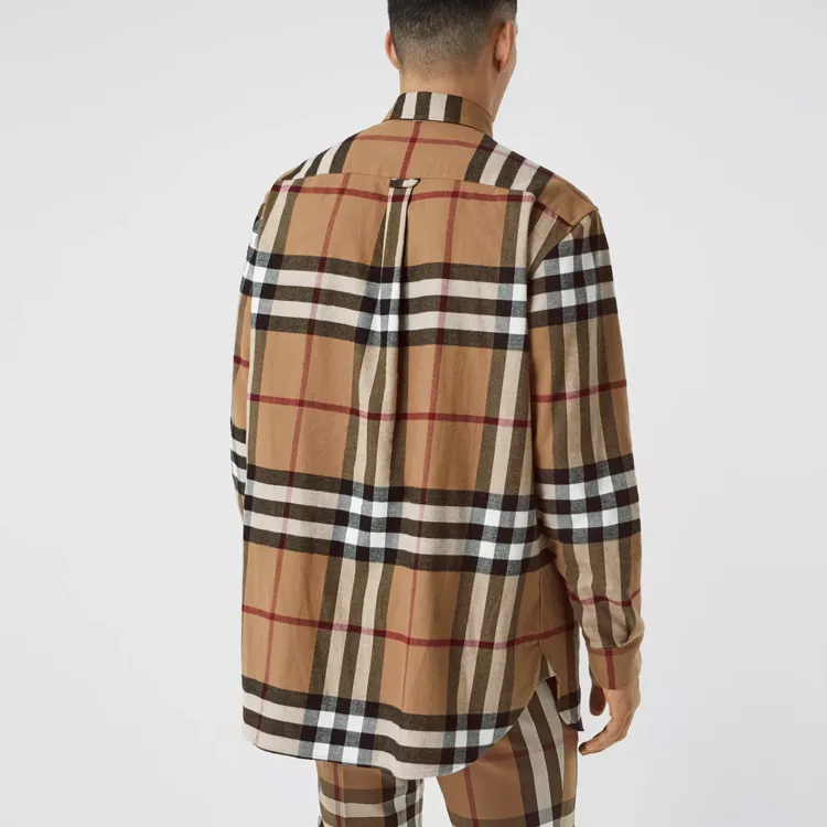 Burberry Shirt Men's Birch Brown-3