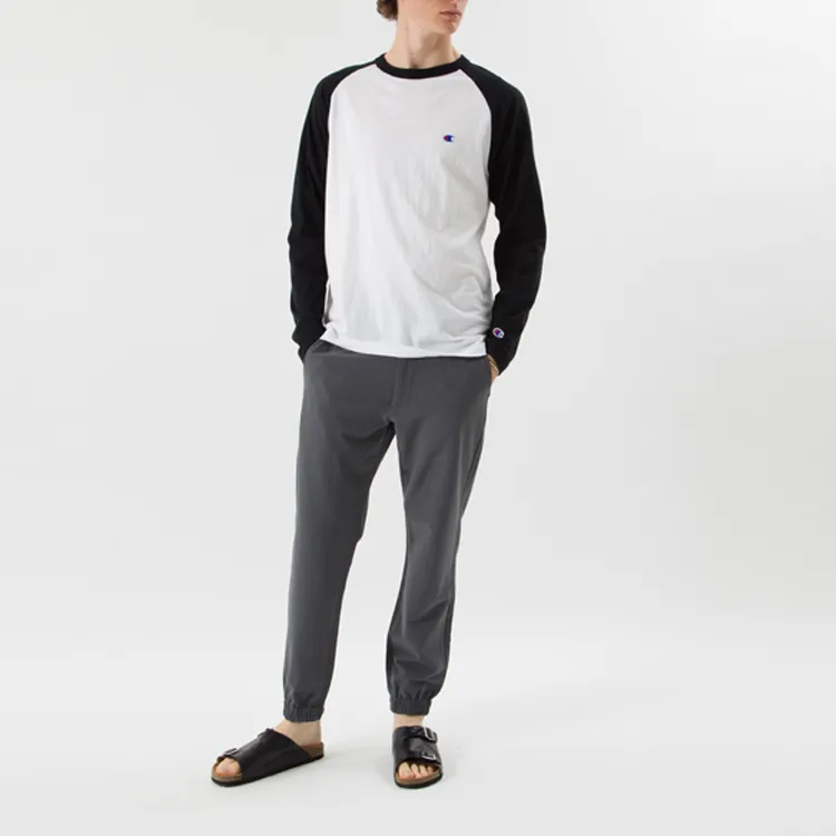 Champion T Shirt Japan Version Unisex White Black-6