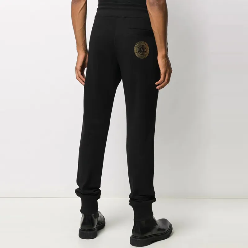 VERSACE JEANS COUTURE Sports Pants Men's Black-4