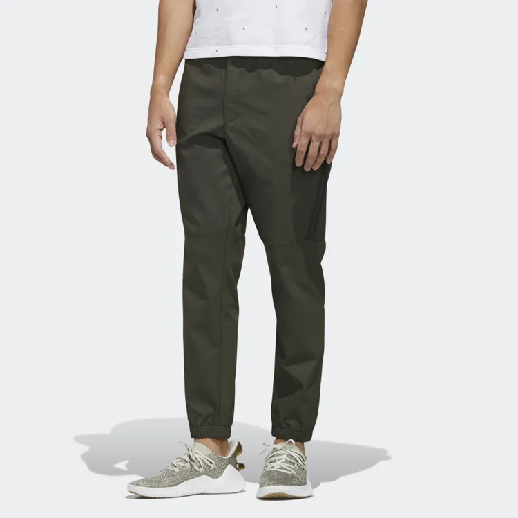 Adidas Knitted Sweatpants Men Deep Earthy Brown-2