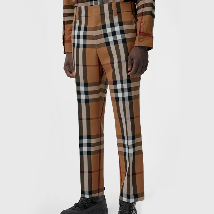 Burberry Casual Pants Men's Birch Brown-3