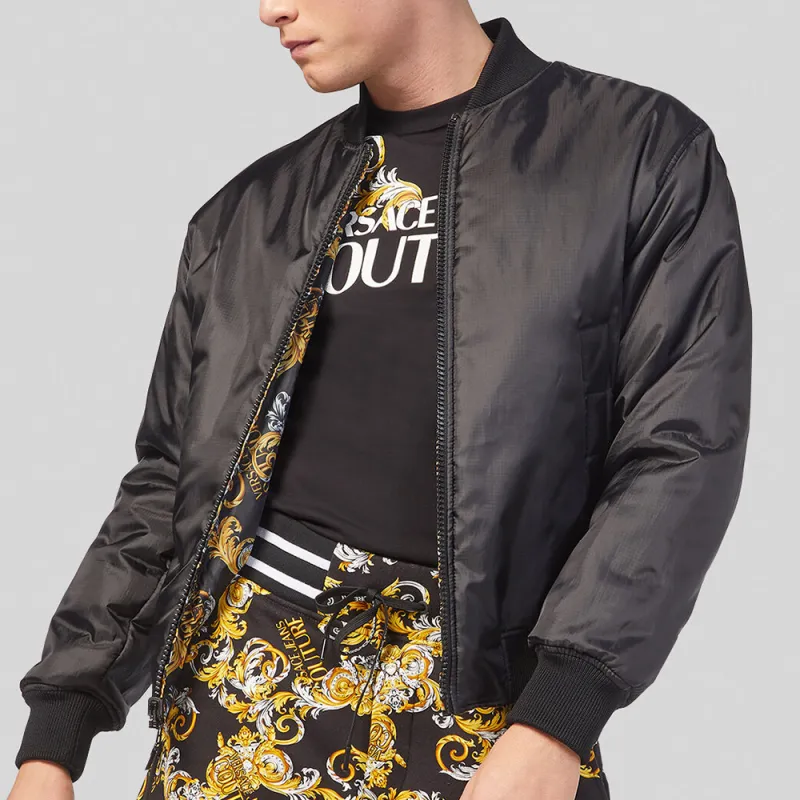 VERSACE JEANS COUTURE Jacket Men's Black-4