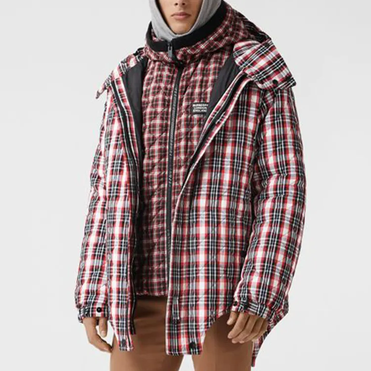 Burberry Down Jackets Men Bright Red-1