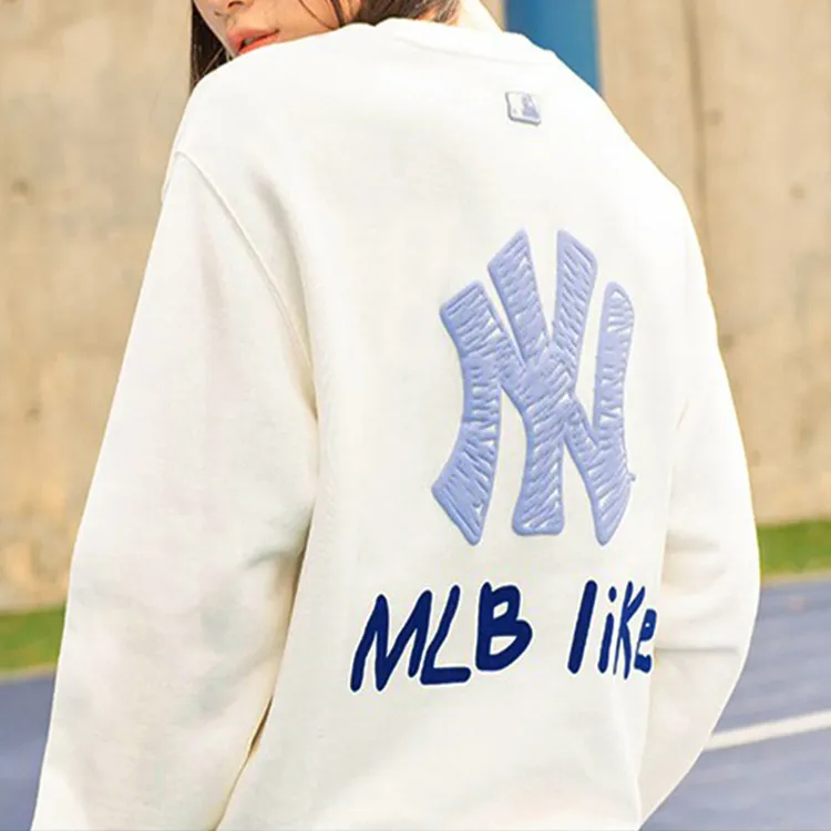 MLB Like Series Sweatshirts Unisex White-2