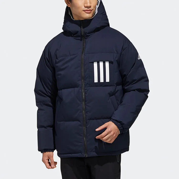 Adidas Down Jacket Men's Navy Blue-4