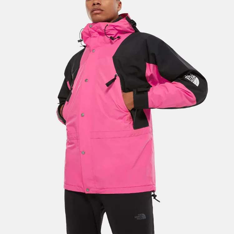 THE NORTH FACE 1994 Collection Waterproof And Breathable Windbreaker Jacket Unisex Pink-4