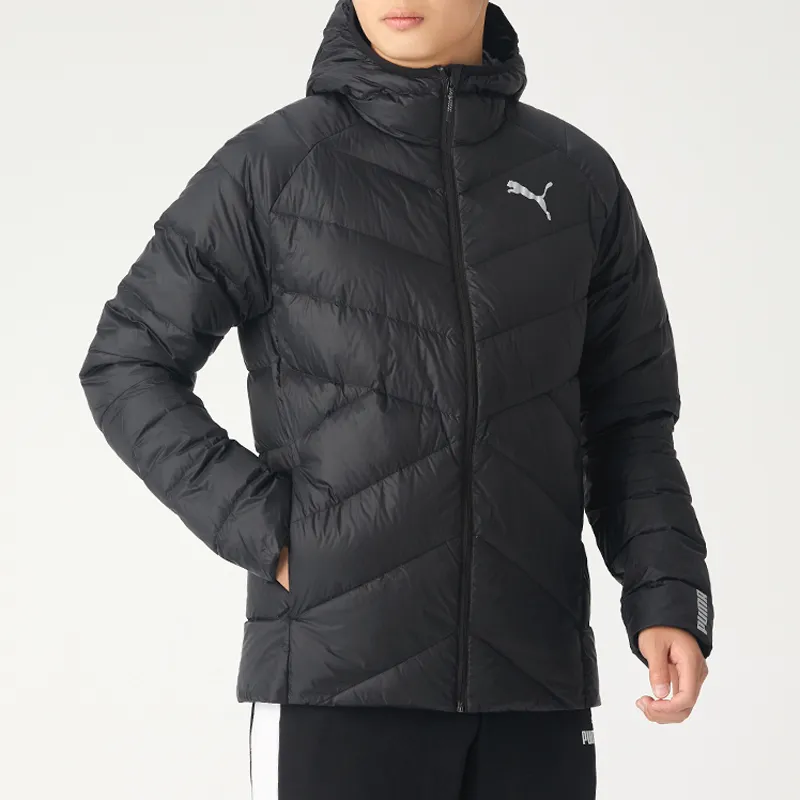 PUMA Down Jackets Men Black-4