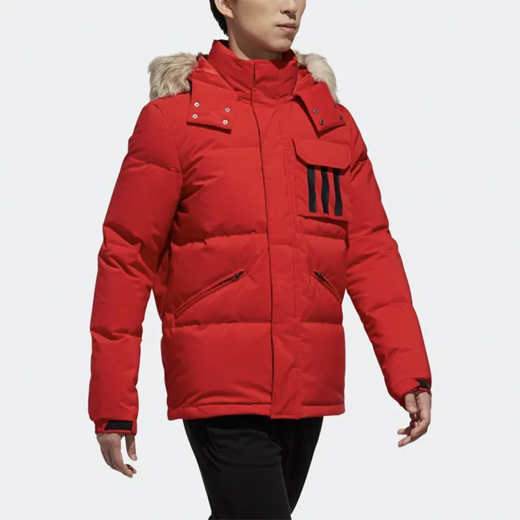 Adidas Down Jackets Men Light Scarlet-3