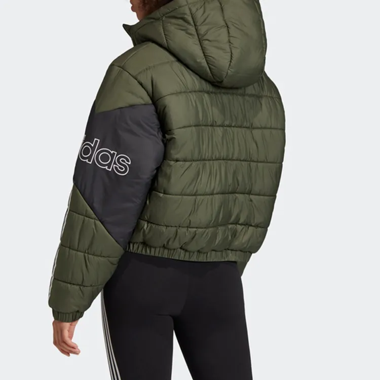 Adidas Originals Puffer Jackets Women's Basic Green-5