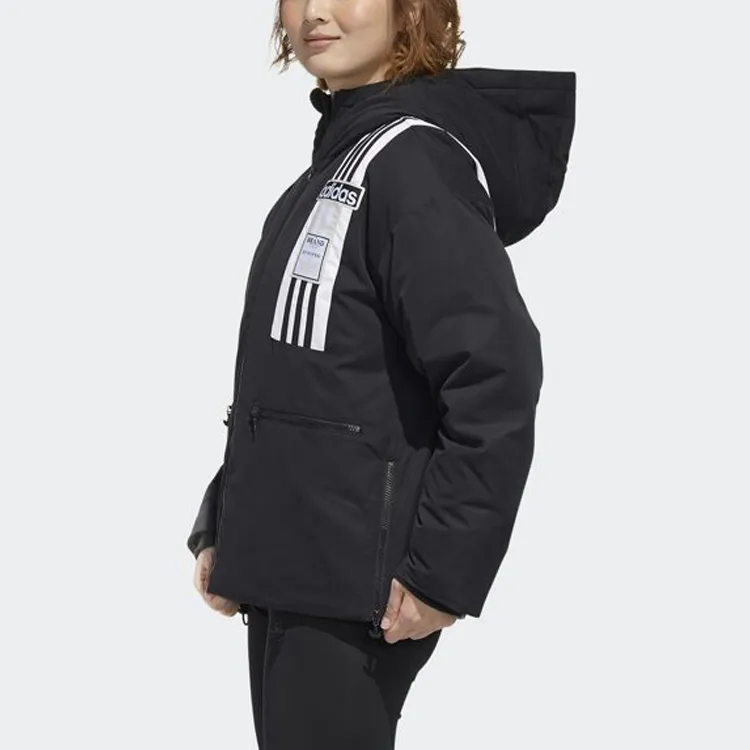 Adidas Originals Down Puffer Down Jacket Winter Women's Black-4