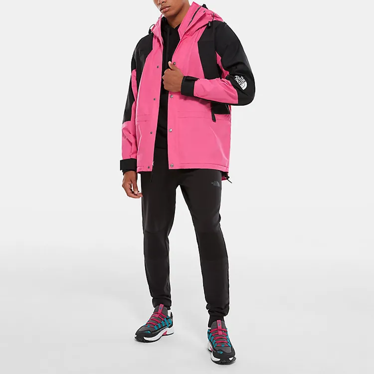 THE NORTH FACE 1994 Collection Waterproof And Breathable Windbreaker Jacket Unisex Pink-2