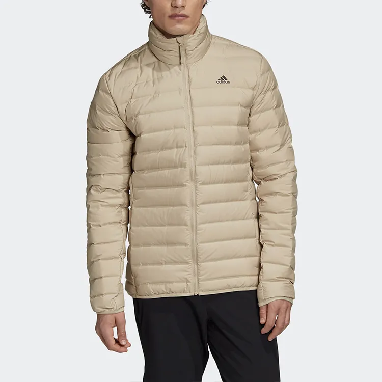 Adidas Down Jackets Men Khaki-2