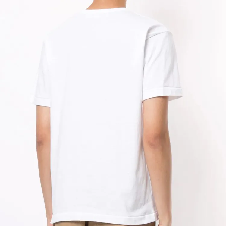 CDG Play Double Red Heart T-shirt White-3