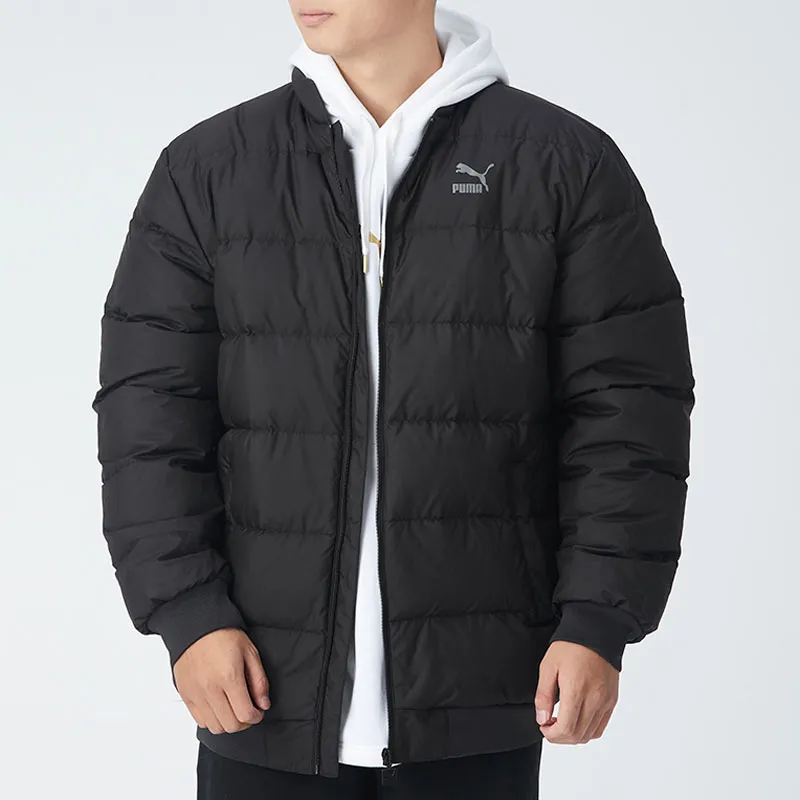 PUMA Down Jackets Men Black-4