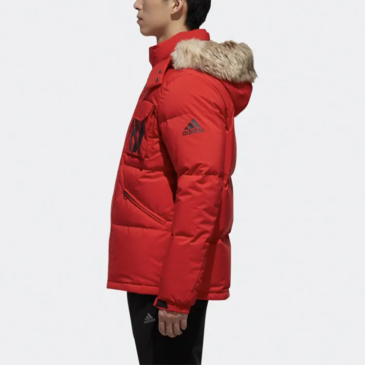Adidas Down Jackets Men Light Scarlet-1