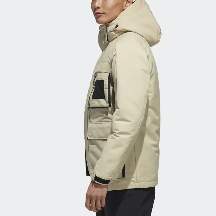 Adidas Down Jackets Men Grassland Brown-8