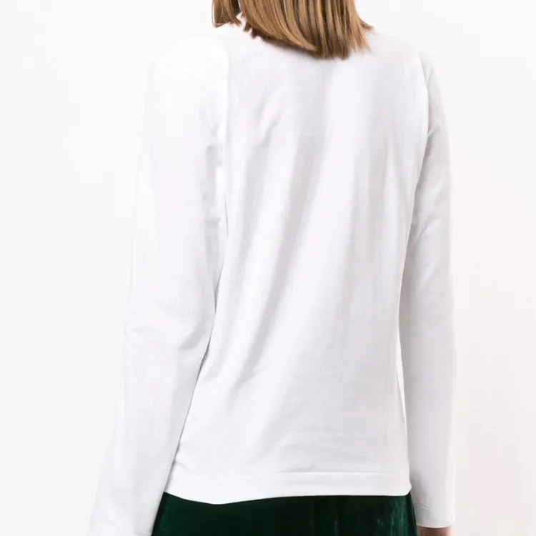CDG Play T Shirts Women's White-3