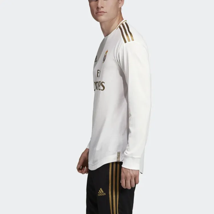 Adidas Real Madrid Soccer Jerseys Men White-4