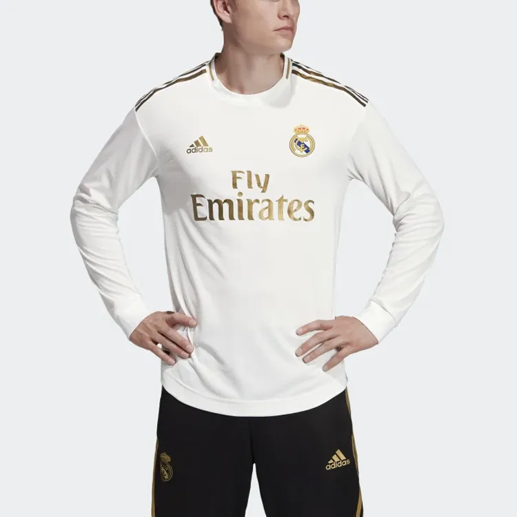 Adidas Real Madrid Soccer Jerseys Men White-2