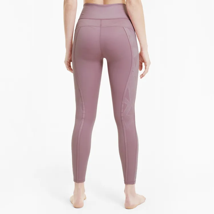 PUMA Sports Pants Women's Pink Purple-3