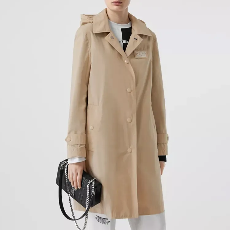 Burberry Trench Coat Women's Beige-2