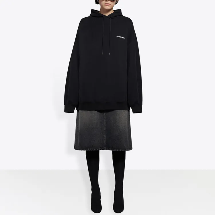 Balenciaga Sweatshirt Women's Black-2