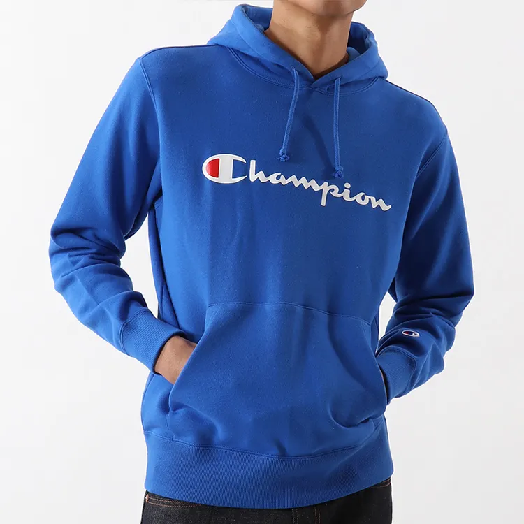 Champion Sweatshirt Japan Version Unisex Royal Blue-5