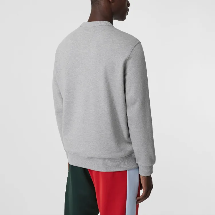 Burberry Logo Patch Cotton Sweatshirt-6
