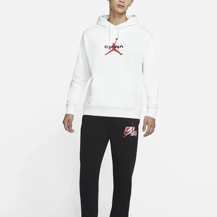 Jordan Sweatshirts Men Mountain Peak White-4