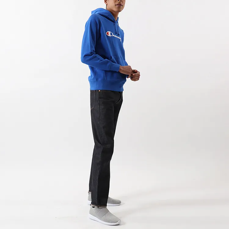 Champion Sweatshirt Japan Version Unisex Royal Blue-7
