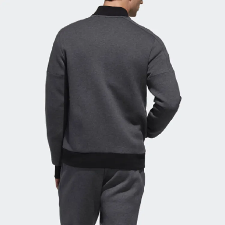 Adidas Jacket Men's Dark Heather Gray-3