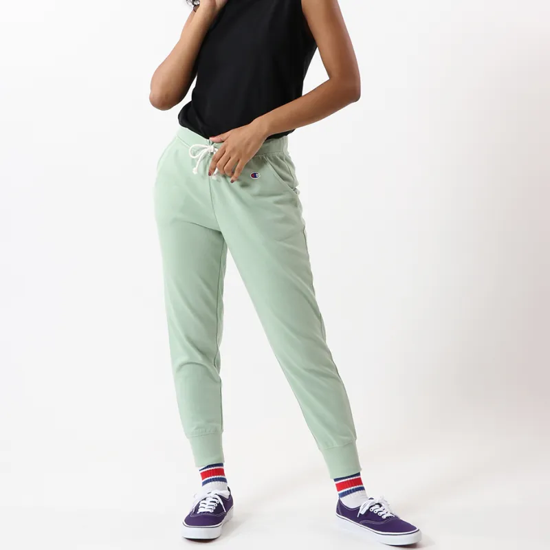 Champion Straight Sports Pants Japan Version Women's Light Green-3