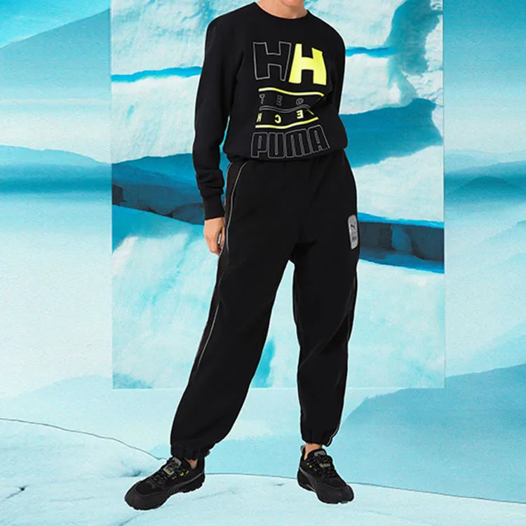 PUMA Sweatshirts Unisex Black-2