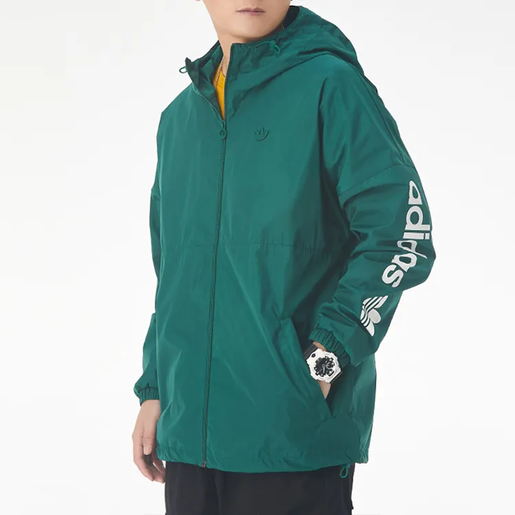 Adidas Originals Regen Wbreaker Jackets Men Green-5