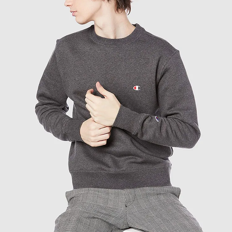 Champion Sweatshirts Unisex Gray-3