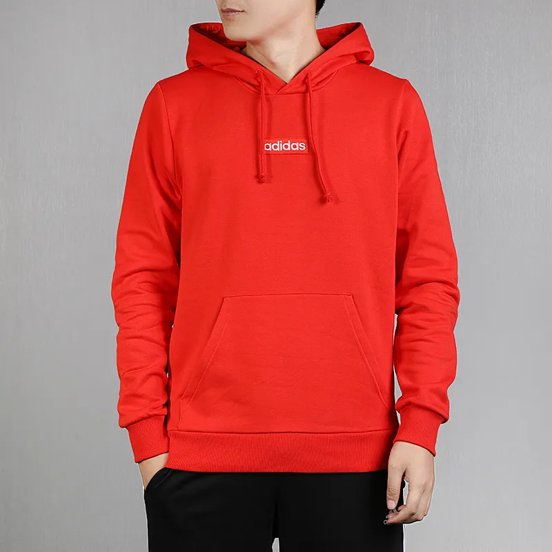 Adidas Neo Sweatshirts Men Bright Pink Red-2